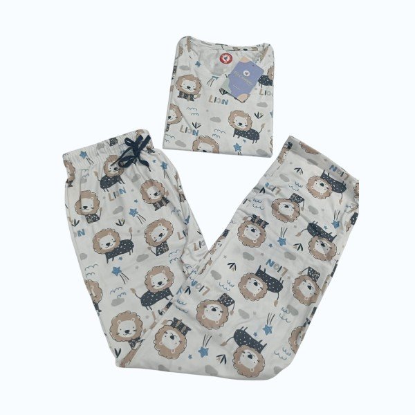 Kids Night Wear – Lion Pattern
